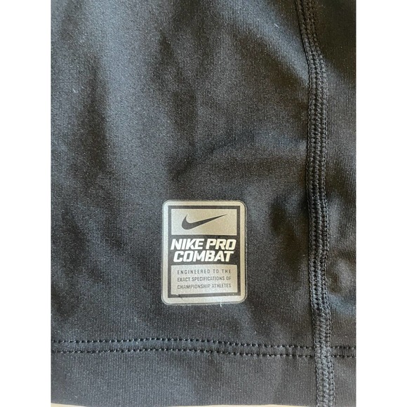 Nike Pro Combat Hyperstrong Dri Fit Compression Shirt With Pads Football size 4X - Picture 6 of 10
